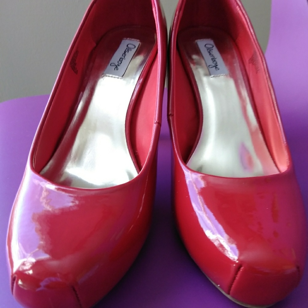 Olsenboye Red Platform shoe